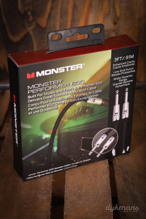 Monster Prolink Studio Pro 2000 Lautsprecher, gerade 1/4-Zoll-Buchse