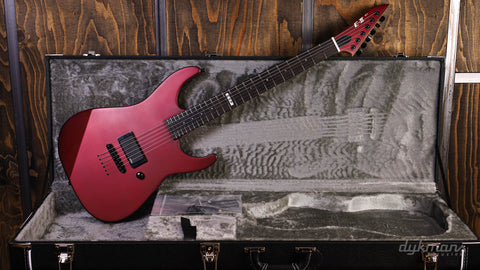 ESP E-II M-I Deep Candy Apple Red Satin