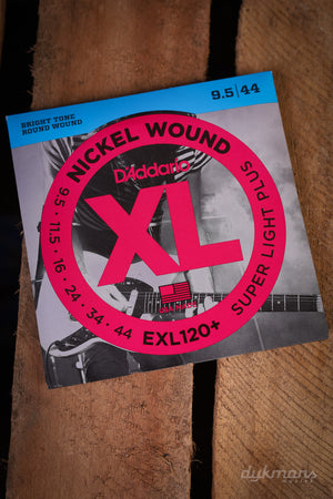 D'addario EXL120+ Nickel Wound 9.5-44