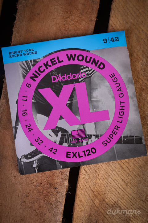 D'addario Nickel Wunde 9-42