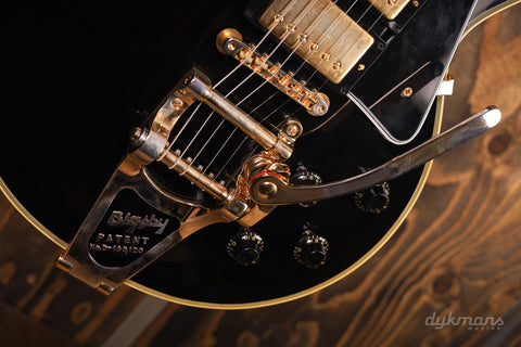 Gibson Custom Shop 1957 Les Paul Custom Reissue Ebony 3-Pickup Bigsby