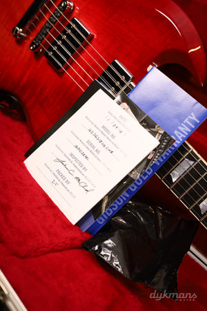 Gibson SG Standard HP-II Blood Orange Fade 2018