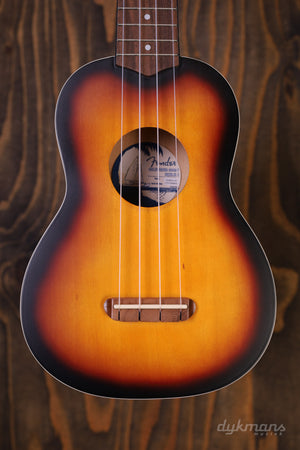 Fender Venice Soprano Ukelele 2-Tone Sunburst