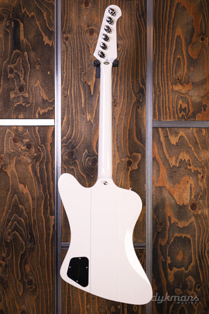 Epiphone 1963 Firebird V Maestro Vibrola Polaris Weiß