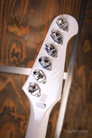 Epiphone 1963 Firebird V Maestro Vibrola Polaris Weiß