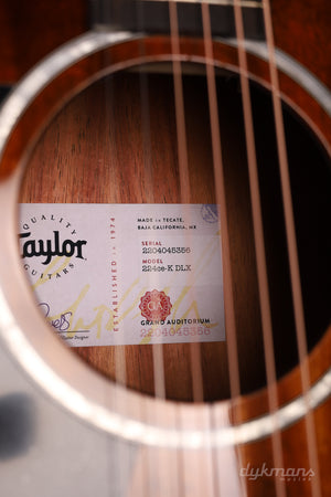 Taylor 224ce-K DLX Lefty RESERVIERT