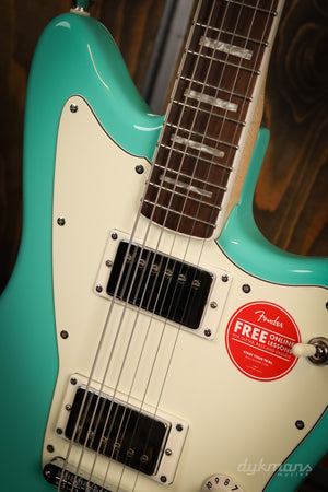 Squier Paranormal Baritone Jazzmaster Seafoam Green