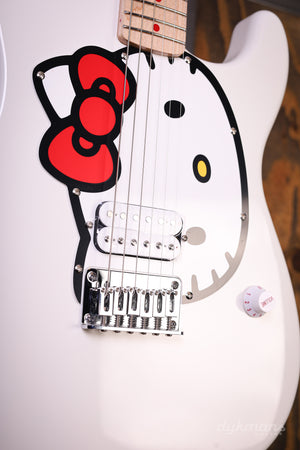 Squier Fender x Hello Kitty White Stratocaster