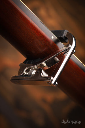 CLX Verstellbarer Stahlsaiten-Kapodaster, Silber