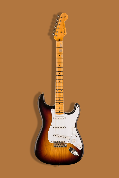 Fender Custom Shop Limited 70th Anniversary '54 Strat Journeyman Relic Wide-Fade 2-Color Sunburst VORBESTELLUNG