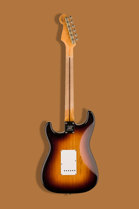 Fender Custom Shop Limited 70th Anniversary '54 Strat Journeyman Relic Wide-Fade 2-Color Sunburst VORBESTELLUNG