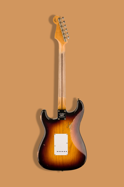 Fender Custom Shop Limited 70th Anniversary '54 Strat Relic Wide-Fade 2-Color Sunburst VORBESTELLUNG