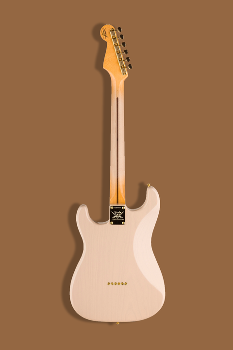Fender Custom Shop Limited Edition Hardtail '54 Strat DLX Closet Classic Dirty White Blonde VORBESTELLUNG