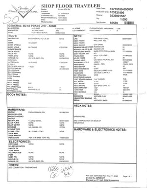 Fender Custom Shop '63 Precision Bass Journeyman Relic VORBESTELLUNG!!