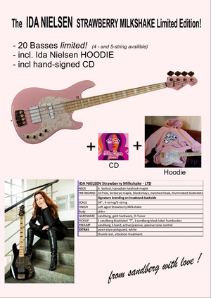 Sandberg California TM5 Ida Nielsen Erdbeer-Milchshake, limitierte Auflage