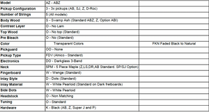 Dingwall Custom Shop ABZ 5-Saiter Faded Blackburst NKF