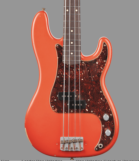 Fender Custom Shop Limited Edition „P“ Jazz Bass Relic Aged Cimarron Red VORBESTELLUNG