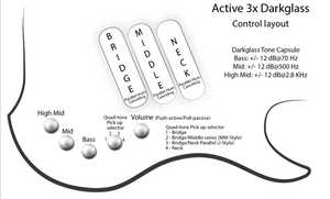 Dingwall Custom Shop ABZ 5-Saiter Faded Blackburst NKF