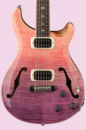 PRS SE Ed Sheeran Hollowbody I Piezo Baritone Pink Ombre