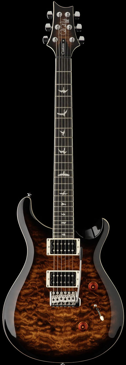 PRS SE Custom 24 Quilt Black Gold Burst VORBESTELLUNG!