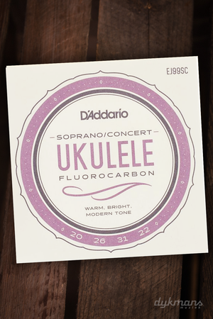 D'addario Fluorocarbon Sopran-/Konzert-Ukulele-Saiten