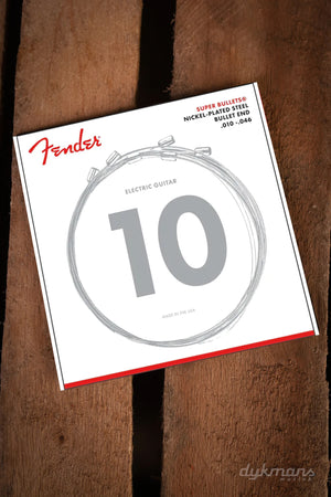 Fender Super Bullets vernickelt 10-46