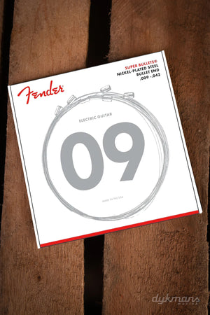 Fender Super Bullets vernickelt 9-42