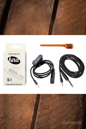 Kna Abnehmbarer Steg Piezo Pickup SG-1 Stahlsaite