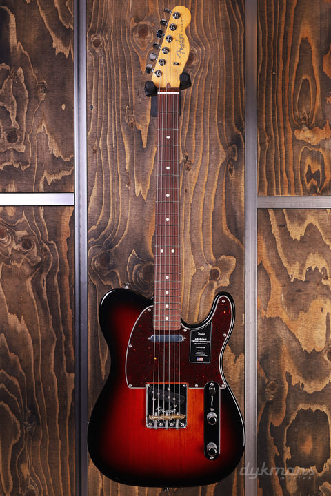 Fender American Professional II Telecaster Rosewood 3-Color Sunburst