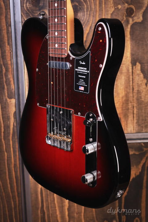 Fender American Professional II Telecaster Rosewood 3-Color Sunburst