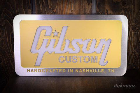 Gibson Custom Logo Led