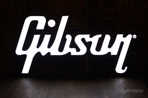 Gibson-Logo mit LED-Beleuchtung