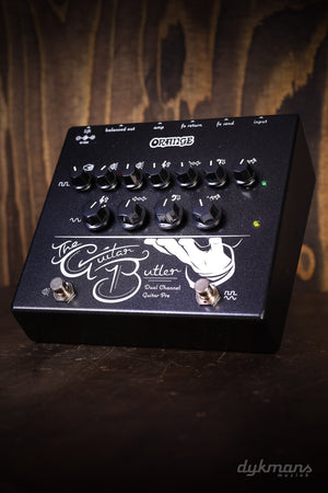 Orange Gitarren-Butler