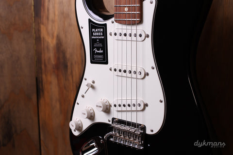 Fender Player Stratocaster Schwarz Linkshänder