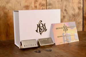 Creme T Bernie Bucker gealtertes Nickel (Set)