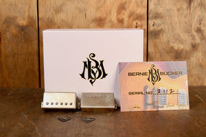 Creme T Bernie Bucker gealtertes Nickel (Set)