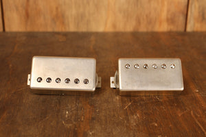 Creme T Bernie Bucker gealtertes Nickel (Set)