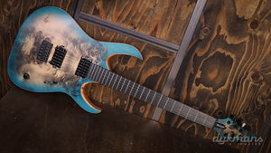 Mayones Duvell 6 Elite Eye Pappel Trans Black Gloss