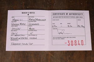 Patrick James Eggle Macon Single Cut Fire Mist Gold