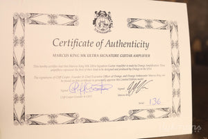 Oranger Marcus King MK Ultra Head VORBESTELLUNG!