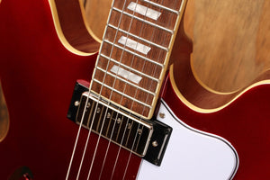 Epiphone Riviera funkelnder Burgunder