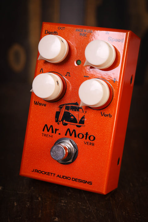 J Rockett Mr. Moto Tremolo & Spring Reverb