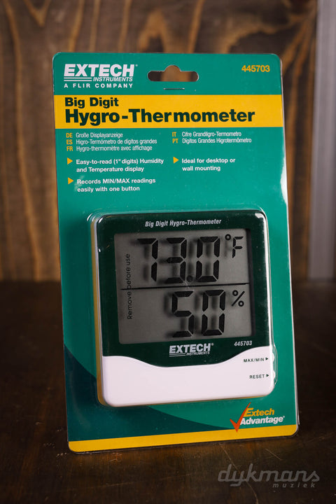 Extech Feuchtigkeitsmessgerät Big Digit Hygro-Thermometer