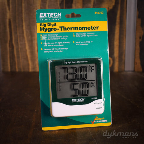 Extech Feuchtigkeitsmessgerät Big Digit Hygro-Thermometer