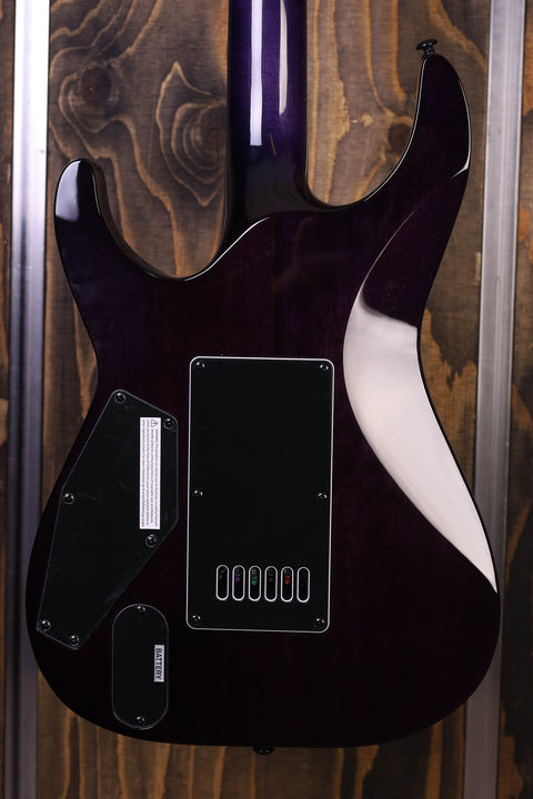 LTD H-1000 EVERTUNE QMSTPSB SEE THRU PURPLE SB