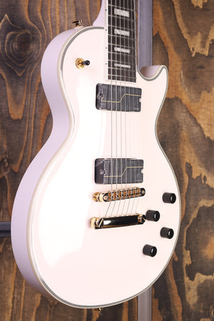 Epiphone Matt Heafy Les Paul Custom Origins 7-Saiter Knochenweiß