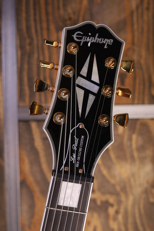 Epiphone Matt Heafy Les Paul Custom Origins 7-Saiter Knochenweiß