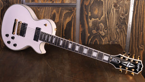 Epiphone Matt Heafy Les Paul Custom Origins 7-Saiter Knochenweiß