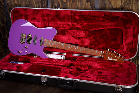 Ibanez LB1 Lari Basilio Signature Violett