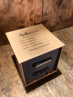 Geschlossenes Cover-Set für Apollo Pickups im T-Stil